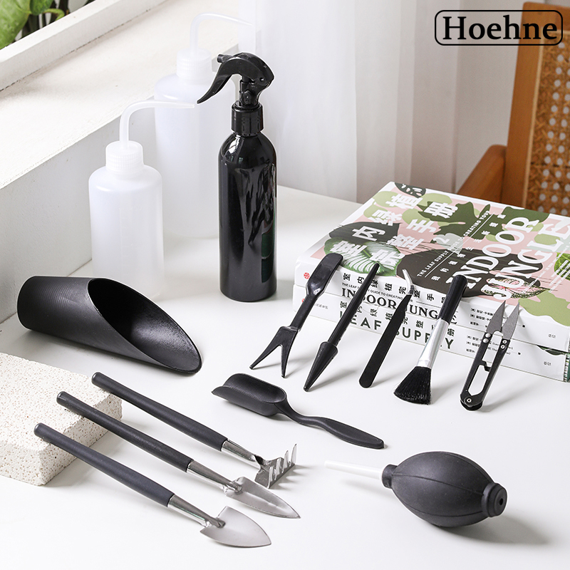 Succulent Plants Tools Set Garden Planter Kit Bonsai Tools Bonsai Kit for Indoor Fairy Care Potting Cactus Houseplant